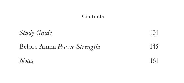 Before Amen: The Power of a Simple Prayer