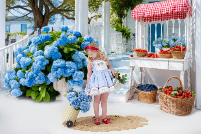 "Cate" Strawberry Dress *PRE-ORDER