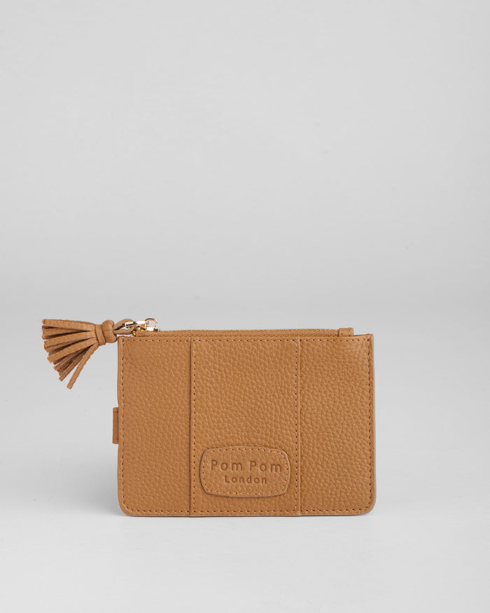 Chelsea Coin & Card Holder Maple-Pom Pom London