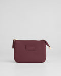 Chelsea Coin Purse Dark Maroon-Pom Pom London