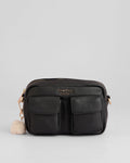 Chiswick Cargo Bag Black-Pom Pom London