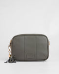 City Duo Crossbody Bag Volcano Grey-Pom Pom London