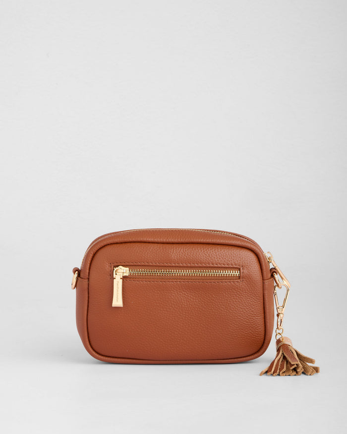 Pom Pom London City MINI Bag Chestnut-Pom Pom London