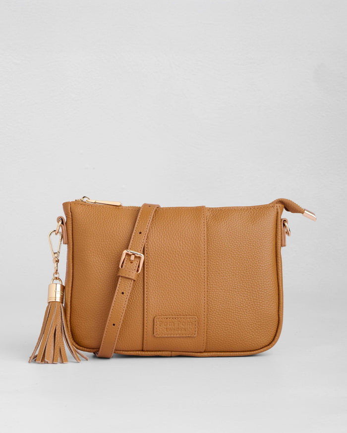 Pom Pom London City Slim Bag Maple-Pom Pom London