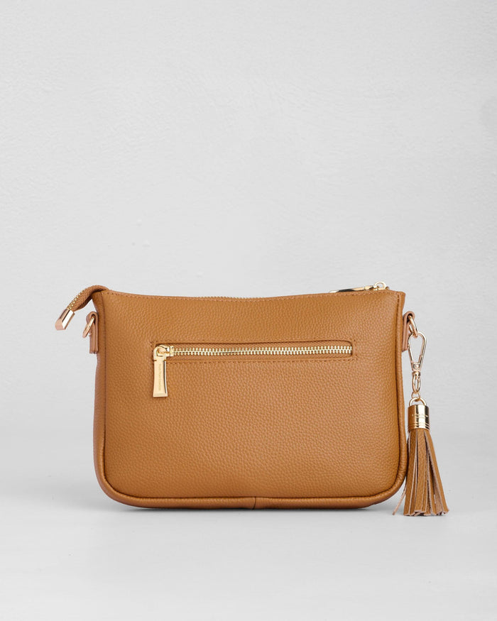 Pom Pom London City Slim Bag Maple-Pom Pom London