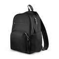 Parent life just got easier with the Deluxe Backpack from JJB by JuJuBe. This backpack's front-pocket changing station stores diapers and wipes and includes a washable changing pad with integrated pillow—everything you need to make diaper changing quick and easy wherever you are. Feeding is simple with the insulated bottle pocket that holds any sized bottle, and additional storage compartments keep everything in its place and easy to find.