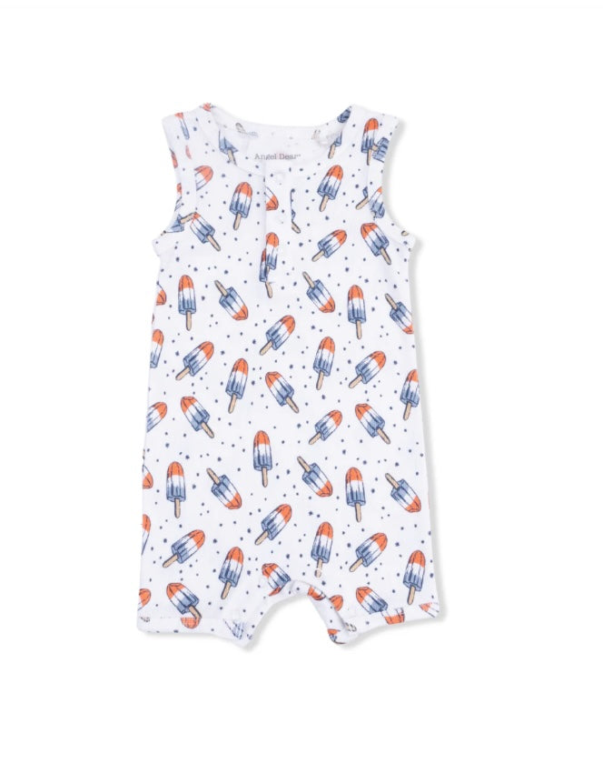 Let your little one stay comfy and cool all day long with our Henley Shortie Romper in Astro Pop! Made from soft, breathable ribbed modal fabric, this romper is perfect for warm days, playdates, or cozy moments at home. With its stretchy, comfy fit and sweet style, it’s the ultimate one-piece outfit for easy dressing and endless fun!