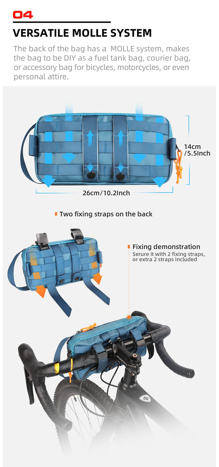 Multifunctional Bicycle Handlebar Bag product view 3