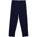 Step into comfort and style with Navy Scalloped Leggings by Trotter Street Kids. The soft navy fabric hugs every move, while the delicate scalloped edges add a playful touch. Perfect as a wardrobe staple, these leggings brighten daily adventures with effortless charm!