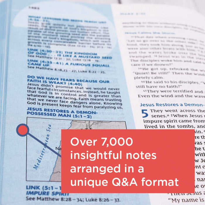 NIV, Quest Study Bible, Personal Size, Comfort Print: The Only Q and A Study Bible
