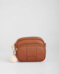 Original MINI Bag Chestnut & Accessories-Pom Pom London