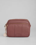 Dusky Orchid Original Plus Bag - full-grain leather bag | Pom Pom London