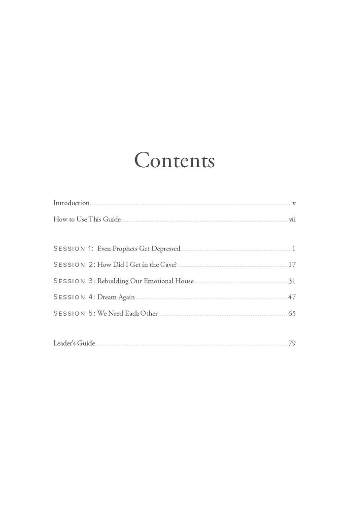 Out of the Cave Bible Study Guide plus Streaming Video: How Elijah Embraced God’s Hope When Darkness Was All He Could See