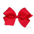 Red Grosgrain Bow