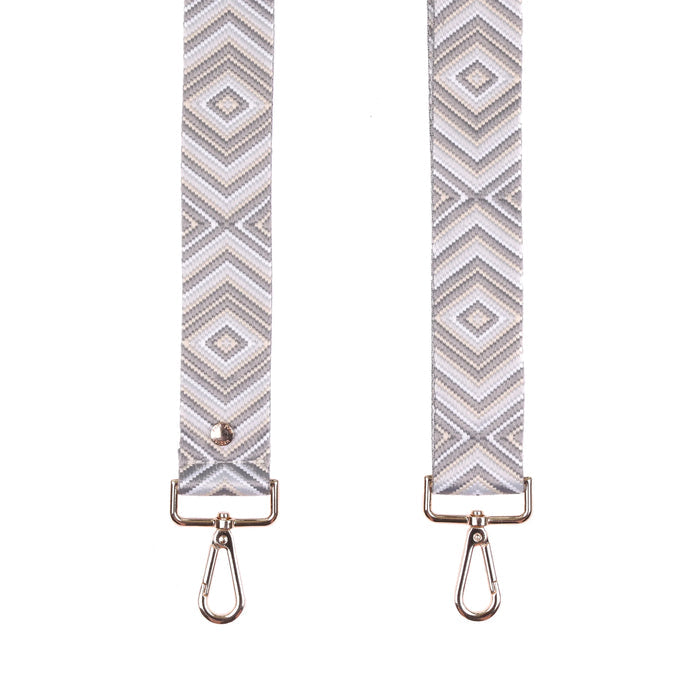 Strap Grey Mosaic-Pom Pom London