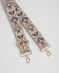 Strap Navy Floral-Pom Pom London