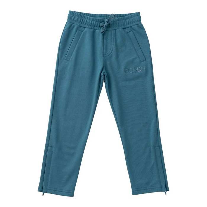 Welcome to the perfect Sunday Funday! Our boys' navy jogger pants from PRODOH are made with soft cotton for ultimate comfort. The ankle zip detail adds a stylish touch, making these pants versatile for any activity. So go ahead, kick back and relax in style with our Sunday Funday JoggerPant.