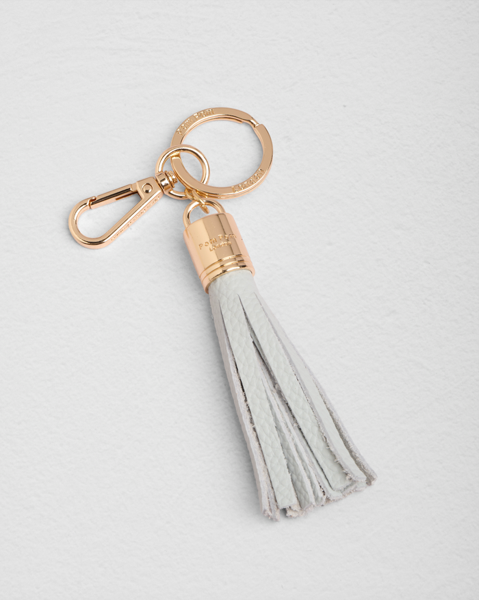 Tassel Salt Grey | Pom Pom London