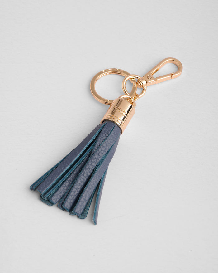 Tassel Slate Blue-Pom Pom London
