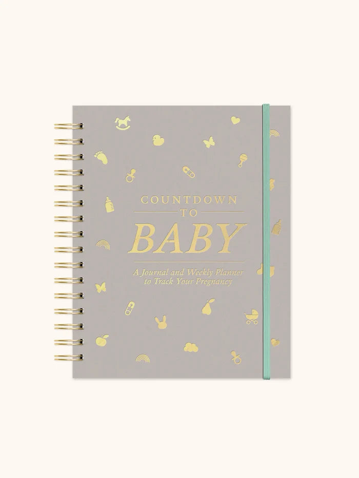 With so much to think about during pregnancy, the Undated Pregnancy Planner & Journal from Studio Oh! is the ideal companion for navigating the unique experiences and responsibilities of this special time as well as keeping expectant moms organized. Inside, you’ll find monthly and weekly views for staying organized through all three trimesters, plus additional monthly views to keep new moms on track after birth.