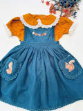 Woodland Friends 2 Pinafore * PRE-ORDER