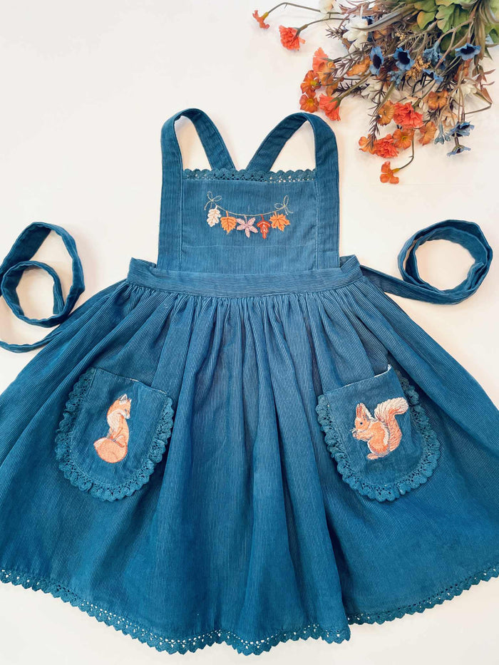 Woodland Friends 2 Pinafore * PRE-ORDER