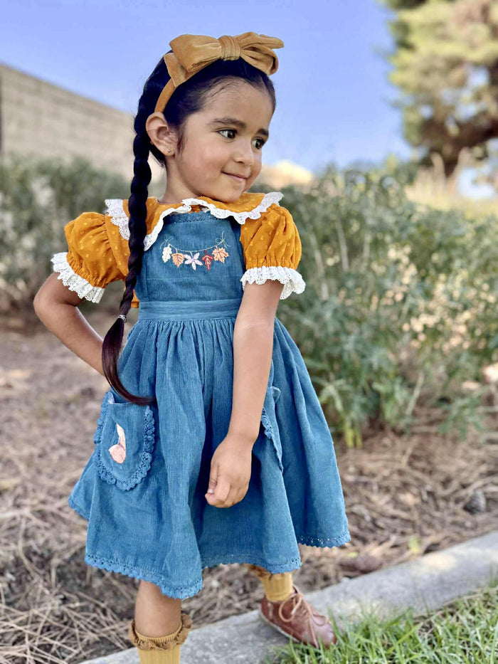 Woodland Friends 2 Pinafore * PRE-ORDER