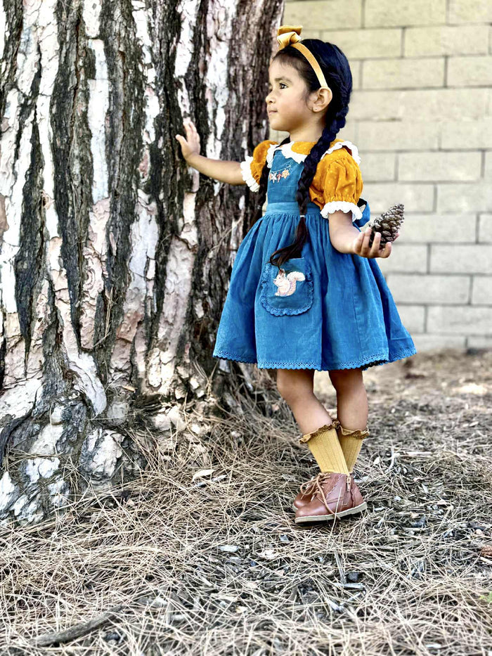 Woodland Friends 2 Pinafore * PRE-ORDER